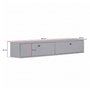 Nordure Ligne 160 Soporte para TV Pino Atlántico y Blanco